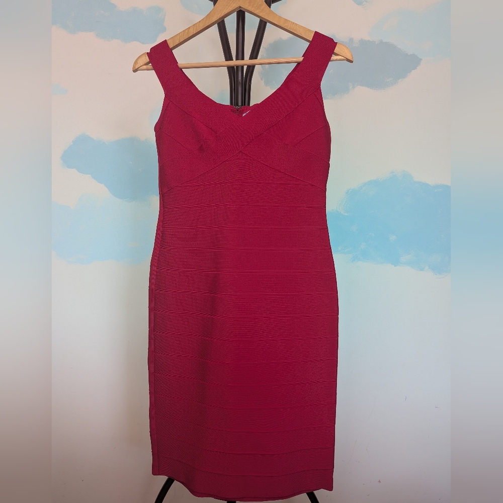 NWOT Herve Leger Bandage Mini  Dress - Size L